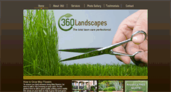 Desktop Screenshot of 360landscapes.com